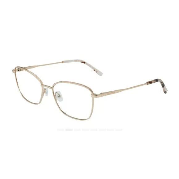 LACOSTE L2281 770 ROSE GOLD EYEGLASS TEXTURE FRAME 54-17-140 - Picture 1 of 3